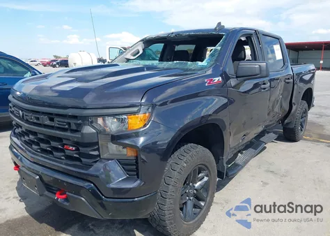 2022 Chevrolet Silverado 1500 4Wd Short Bed Custom Trail Boss from USA, damaged, VIN 3GCPDCEK2NG584287